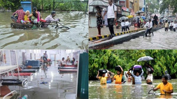 ఉత్తరాదిని వణికిస్తున్న భారీ వర్షాలు, వరదలు: జనజీవనం అస్తవ్యస్థం, 100కి పైగా మృతి