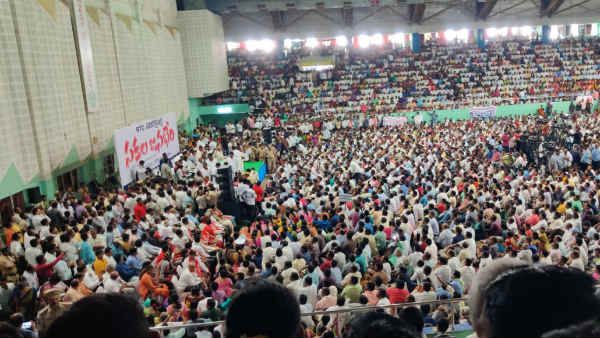 ఆర్టీసీ పరిరక్షణ.. సకల జనభేరి సభ.. పోటెత్తిన కార్మికులు, నేతలు..!