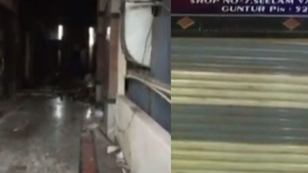 గుంటూరులో భారీ అగ్నిప్రమాదం.. మెడికల్ గోడౌన్‌లో పేలుడు, ఇద్దరు మృతి