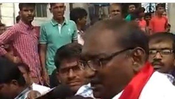 కేసీఆర్ ఇచ్చిన బహుమానామా? చేతివేలు తెగిన రంగారావు ఫైర్