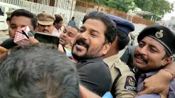 మూడు వేల మంది పోలీసులు.. మూడంచెల భద్రత.. ఐనా ప్రగతి భవన్ గడీని ఢీ కొట్టిన రేవంత్ రెడ్డి..!!