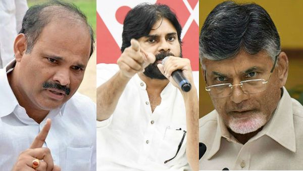 పోటాపోటీ దీక్షలు: చంద్రబాబుకు పార్థసారథి వార్నింగ్, తాబేదారు అంటూ పవన్ కళ్యాణ్‌పై..