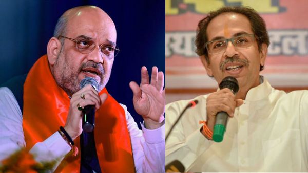 శివసేనపై అమిత్ షా నిప్పులు.. అధికార దాహంతోనే, సీఎం, 50-50పై హామీ ఇవ్వలేదని వెల్లడి