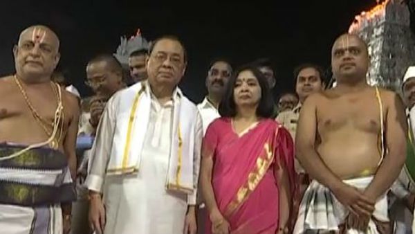 తిరుమల శ్రీవారిని దర్శించుకున్న రంజన్ గొగొయ్