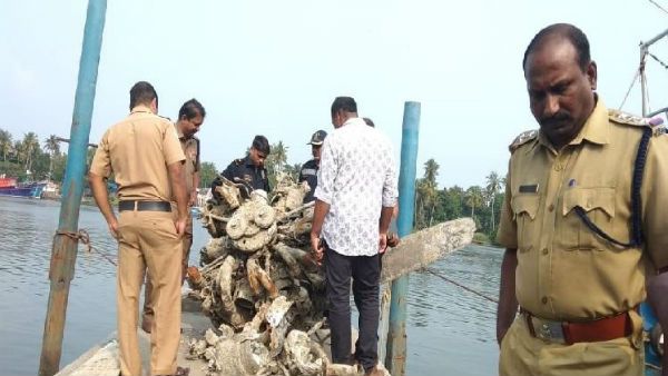 చేపల కోసం వల విసిరితే.. ఎయిర్ క్రాఫ్ట్ ఇంజిన్ దొరికింది