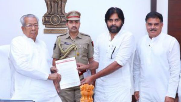 లాంగ్ మార్చ్ చేసినా ప్రభుత్వం దిగి రాలేదు: జగన్ సర్కార్ పై గవర్నర్ కు పవన్ కల్యాణ్ ఫిర్యాదు