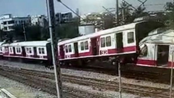 ఎక్స్‌ప్రెస్ రైలును ఢీకొన్న ఎంఎంటీఎస్: వైరల్ అవుతున్న వీడియో ఇదే