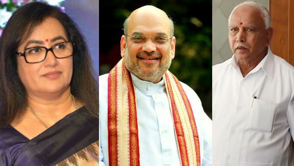 ప్రముఖ నటి, ఎంపీ సుమలతో అమిత్ షా, సీఎం చర్చలు, ఉప ఎన్నికల్లో మద్దతు, క్లారిటీ!