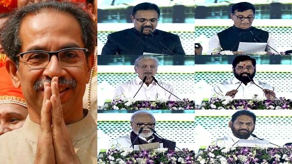 కొలువుదీరిన సర్కార్: ఉద్దవ్ సేన ఇదే, ఆరుగురు మంత్రులు వీరే...