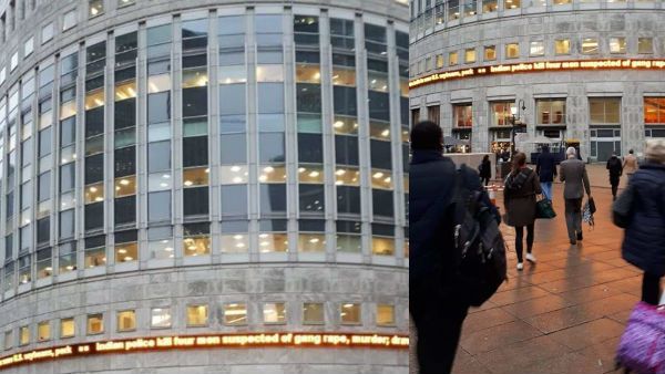 ఎన్ కౌంటర్ పై విదేశీ మీడియాలో ఆసక్తి.. లండన్ వీధుల్లో స్క్రోలింగ్స్