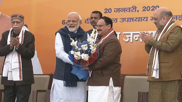 ఎన్నికల్లో తిరస్కరిస్తే అబద్దాలను వల్లెవేస్తున్నారు, విపక్షాలపై ప్రధాని మోడీ, నడ్డాపై ప్రశంసలు