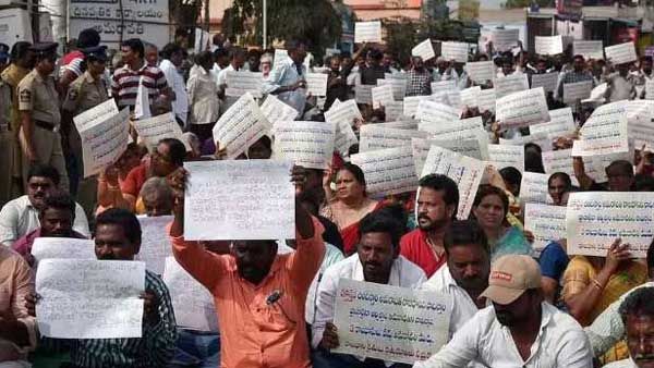 రాజధానిలో 20వ రోజు ఆందోళనలు .. టీడీపీ ఎమ్మెల్యే గద్దె రాంమోహన్ 24 గంటల నిరాహారదీక్ష