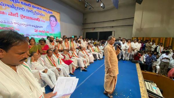 Sailajanath: పీసీసీకి కొత్త రక్తం: పూర్వ వైభవాన్ని తేవడమే లక్ష్యం: బాధ్యతలను స్వీకరించిన శైలజానాథ్