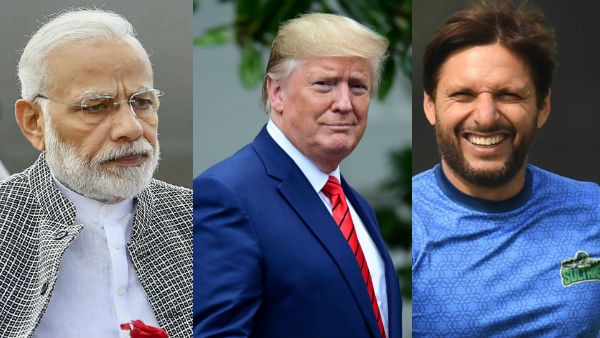 మోదీకి ట్రంప్ షాకిచ్చారంటూ పాకిస్తాన్‌లో సంబురాలు.. అక్కసు వెళ్లగక్కిన అఫ్రిది