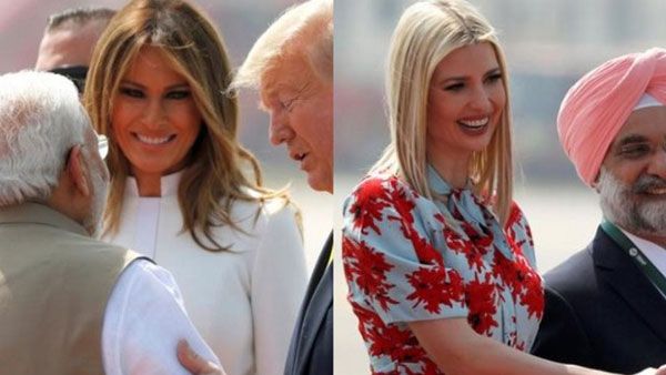 స్టైలిష్ ‌ఔట్‌ఫిట్స్: మెలానియా, ఇవాంకా వస్త్రధారణపై నెటిజన్ల నజర్: నెట్టింట్లో జోరుగా చర్చ