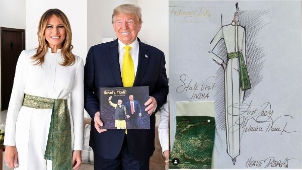 మెలానియా ధరించిన జంప్‌సూట్‌కు భారత్‌కు కనెక్షన్ ఏంటి..? ఈ డిజైనర్ ఏం చెబుతున్నారు..?