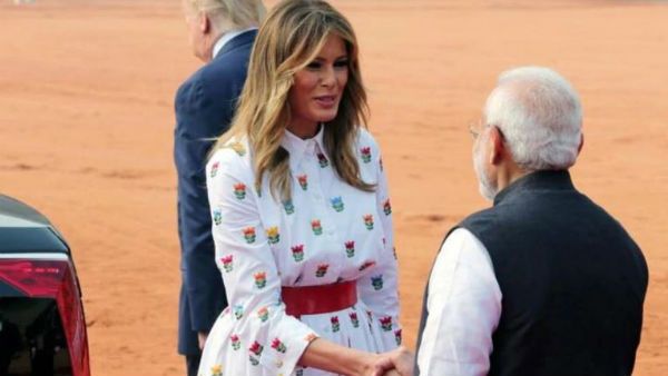 లోటస్ డ్రెస్‌లో మెరిసిన మెలానియా.. రెండో రోజు కెమెరా కళ్లన్నీ ప్రథమ మహిళ వైపే..!