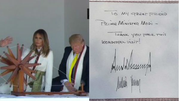 ఏంటది హార్ట్ బీటా.. ఈసీజీలా ఉందే.. ట్రంప్ సంతకంపై సోషల్ మీడియాలో ఎన్ని సెటైర్లో..