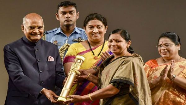 తెలుగు మహిళకు అరుదైన గౌరవం: రాష్ట్రపతి చేతుల మీదుగా నారీశక్తి పురస్కారం అందుకున్న భూదేవి