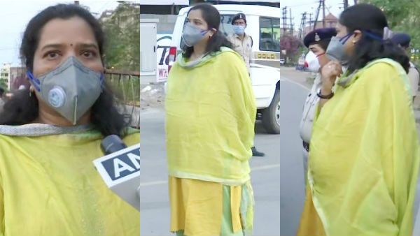Corona Lockdown: 7 నెలల గర్భిణి, నడిరోడ్డులో ధైర్యంగా డ్యూటీలో లేడీ ఎస్పీ, కరోనా వారియర్ !