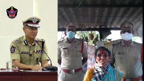 మీ అమ్మతనానికి చలించిపోయాం.. ఏపీ డీజీపీ సవాంగ్ ఉద్వేగం.. మహిళకు సెల్యూట్..