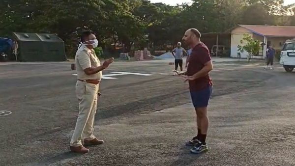 Lockdown: హెలిప్యాడ్ లో ఆర్మీ VS పోలీస్, మాకు రూల్స్ తెలుసు, పెద్దలు ఎంట్రీ, నిన్న సచిన్, నేడు ?