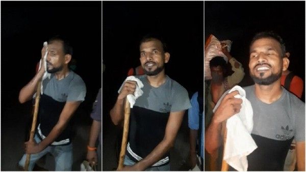 1200 కి.మీ కాలినడకన పయనం, పోలియో సోకడంతో ఒక కాలితో, మొక్కవోని ధైర్యంతో ముందుకు..