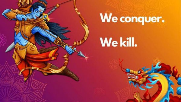 అయోధ్య రాముడు డ్రాగన్‌ను చంపేస్తాడు: తైవాన్, హాంకాంగ్ సంబరాలు, నెటిజన్ల ఐక్యత