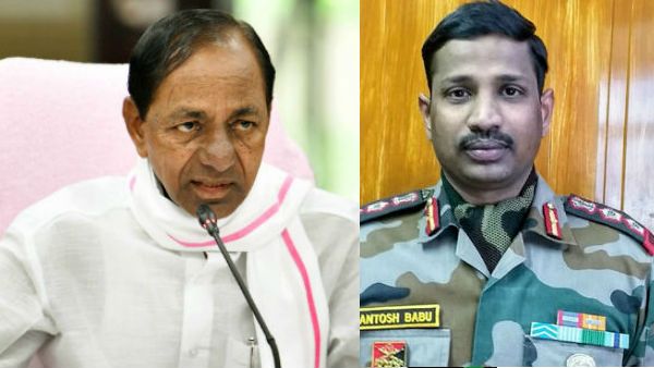 కల్నల్ సంతోష్ బాబు కుటుంబానికి రూ.5 కోట్లు, నివాస స్థలం, భార్యకు గ్రూప్-1 జాబ్: కేసీఆర్