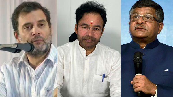 రాహుల్! ఉన్నది మీ తాత కాదు.. మోడీ: అంగుళమూ ఇవ్వమంటూ కిషన్, రవిశంకర్ కౌంటర్