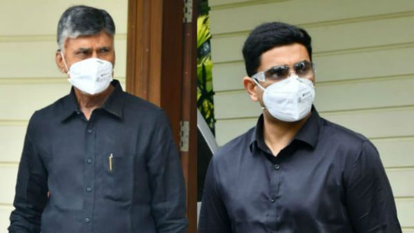 బ్యాక్ టు బ్లాక్‌షర్ట్స్:నాడు ముఖ్యమంత్రిగా..నేడు ప్రతిపక్ష నేతగా:నల్లచొక్కాలతో చంద్రబాబు, లోకేష్