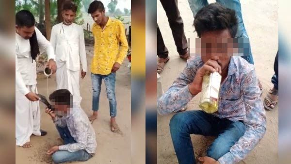 ఆంటీతో అక్రమ సంబంధం, రెడ్ హ్యాండెడ్ గా చిక్కారు: ఆంటీ మూత్రం తాగించి, సీఎం షాక్, వీడియో వైరల్!