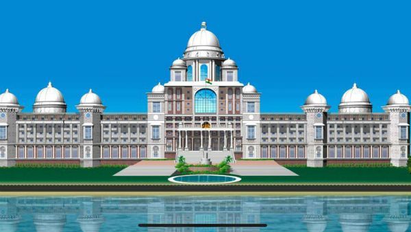 తెలంగాణా కొత్త సచివాలయం కొత్త డిజైన్ ఇదే .. ఆరు అంతస్తులలో అన్ని హంగులతో ..