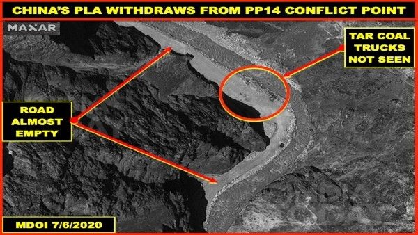 గాల్వాన్ వ్యాలీ నుంచి వెనక్కి చైనా సైన్యం, ఇవిగో ఉపగ్రహ చిత్రాలు, జూన్ 28కి జూలై 6కి తేడా...