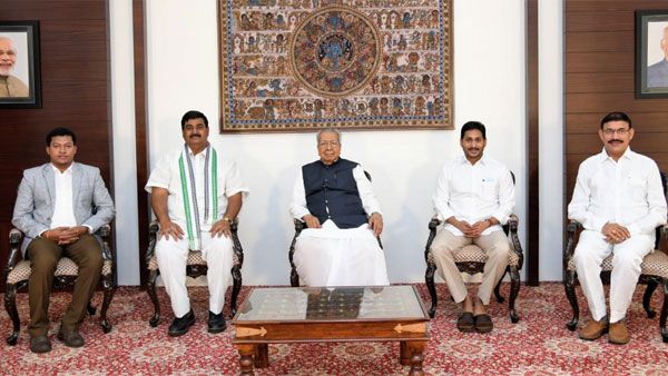 జగన్ కేబినెట్ విస్తరణ- మంత్రులుగా వేణు, అప్పలరాజు ప్రమాణం- శాఖలివే...