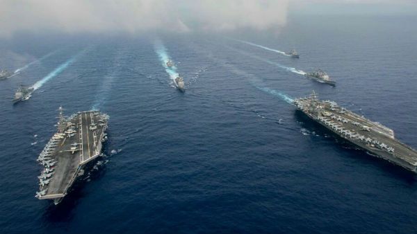 చైనాకు భారత్-అమెరికా భారీ షాక్ .. అండమాన్ దీవుల్లో ఇరుదేశాల యుద్ధనౌకలు..