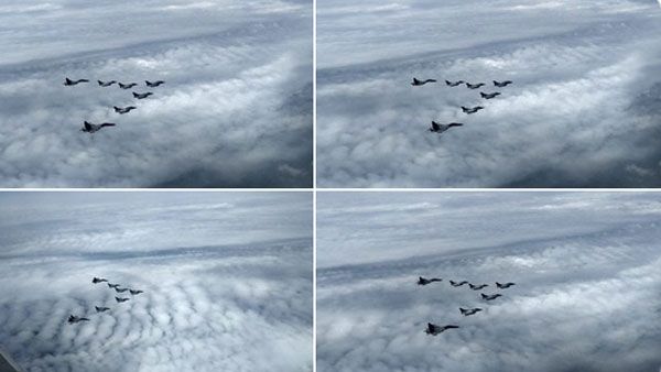 రాఫెల్..రణనినాదం: అంబాలాలో ల్యాండ్: కళ్లు చెదిరేలా: ఏడు వేల కి.మీ.సుదీర్ఘ ప్రయాణం