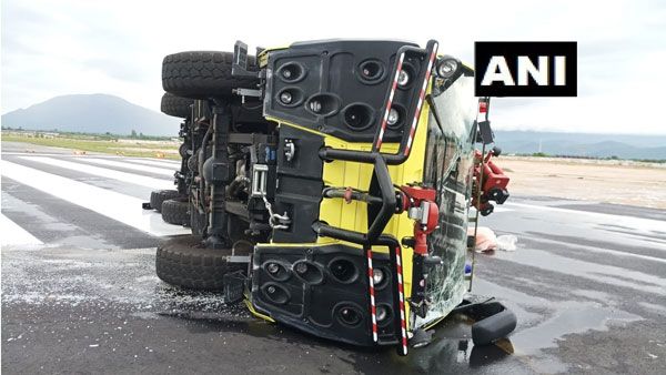 రేణిగుంట ఎయిర్‌పోర్టులో తప్పిన ఘోర ప్రమాదం: ఇండిగో విమానానికి తప్పిన ముప్పు: వెనక్కి వెళ్లి