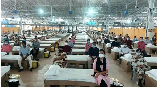 కరోనా విలయం: భారత్ మరో రికార్డు.. భారీగా మరణాలు.. ప్రపంచంలోనే అతిపెద్ద కొవిడ్ సెంటర్..