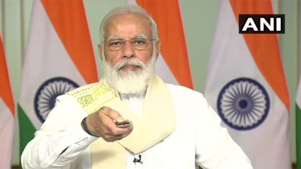 అండమాన్ నికోబార్‌లో సబ్‌మెరైన్ ఆప్టికల్ ఫైబర్ ప్రాజెక్టును లాంచ్ చేసిన మోదీ...