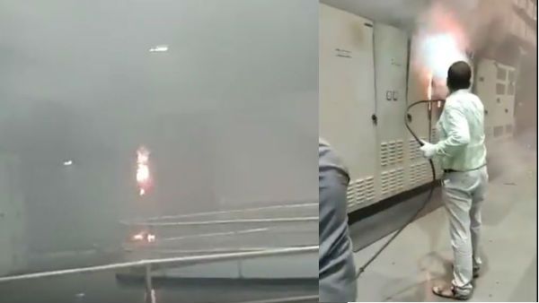 శ్రీశైలం జలవిద్యుత్ కేంద్రంలో అగ్నిప్రమాదం: భారీ పేలుడు: లోపలే 9 మంది: రెస్క్యూనకు ఆటంకం