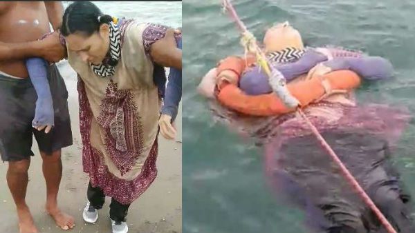 ఆమె రెండేళ్ల క్రితం అదృశ్యం: సముద్రంలో తేలుతూ మత్స్యకారులకు చిక్కింది(వీడియో)