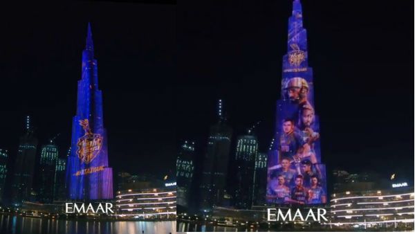 షారుఖ్ ఖాన్ టీమ్‌కు మాత్రమే: స్పెషల్ ట్రీట్‌మెంట్: బుర్జ్ ఖలీఫాపై కేకేఆర్‌కు గ్రాండ్ వెల్‌కమ్