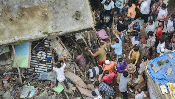 భీవండిలో భయానక దుర్ఘటన - కుప్పకూలిన బిల్డింగ్ - చిన్నారులు సహా పదుల సంఖ్యలో మృతి