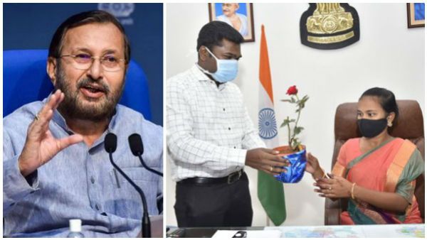 అనంతపురం కలెక్టర్‌గా ఇంటర్ బాలిక - గంధం చంద్రుడు చొరవకు కేంద్ర మంత్రి జవదేకర్ ప్రశంస