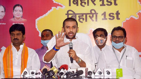 Bihar elections..నవంబర్ 10 తర్వాత నితీష్ కుమార్ బీహార్ సీఎం అయ్యే ఛాన్స్ లేదు:చిరాగ్ పాశ్వాన్