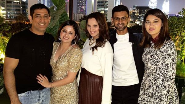 ధోనీ భార్య బర్త్‌డే వేడుకల్లో స్పెషల్ గెస్ట్‌గా పాకిస్తాన్ మాజీ క్రికెటర్: మెరిసిన సానియా