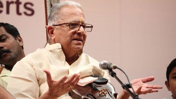 విషాదం : వయోలిన్ విద్వాంసుడు టీఎన్ కృష్ణన్ కన్నుమూత...