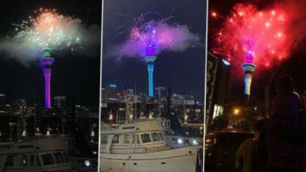 Happy New Year 2021: కొత్త సంవత్సరంలోకి ఎంటరైన న్యూజిలాండ్ - పటాకులతో గ్రాండ్ వెల్కమ్