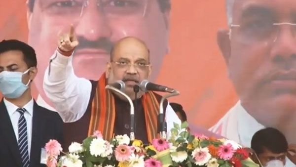 బెంగాల్లో అమిత్‌షా సమరశంఖం- బీజేపీకి 200 సీట్లని జోస్యం- సువేందు చేరిక